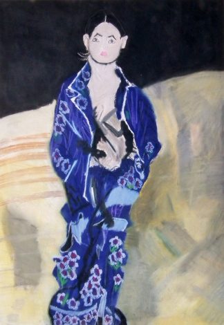 「あおいふくの女」