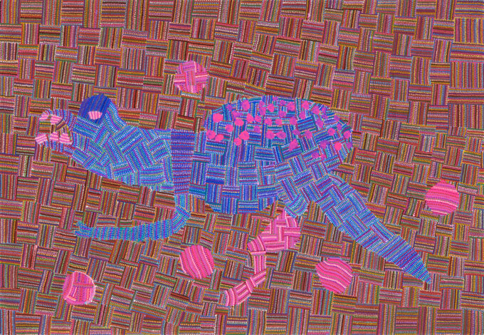 「恐竜の足跡」