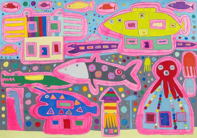 「海の中のホテル」