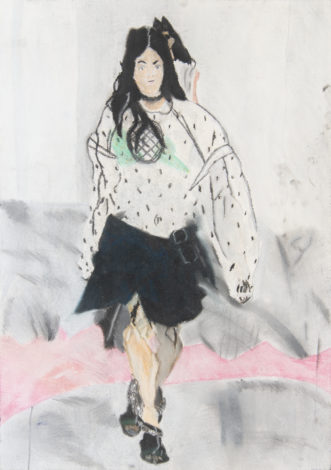 「しろいふくの女」