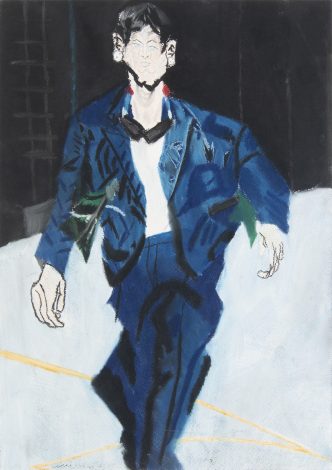 「あおいふくの男」