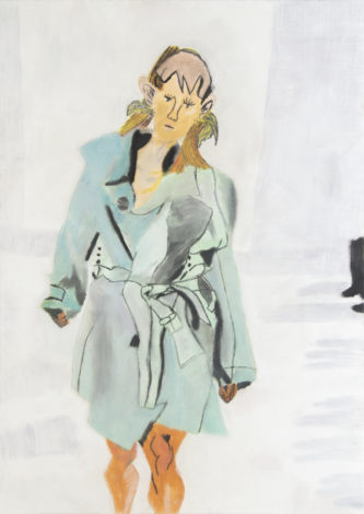 「うすみどりのふくの女」